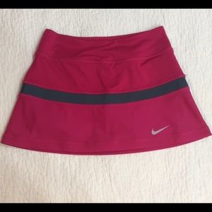 Pink/Fuschia Nike Tennis Skort